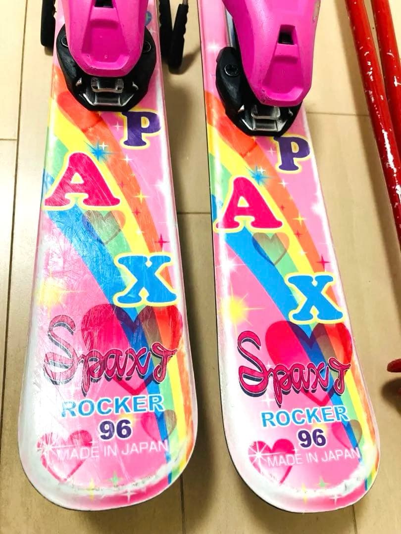 スキー3点セット！96cm ブーツ19.0cm 子供用　キッズ　ジュニア