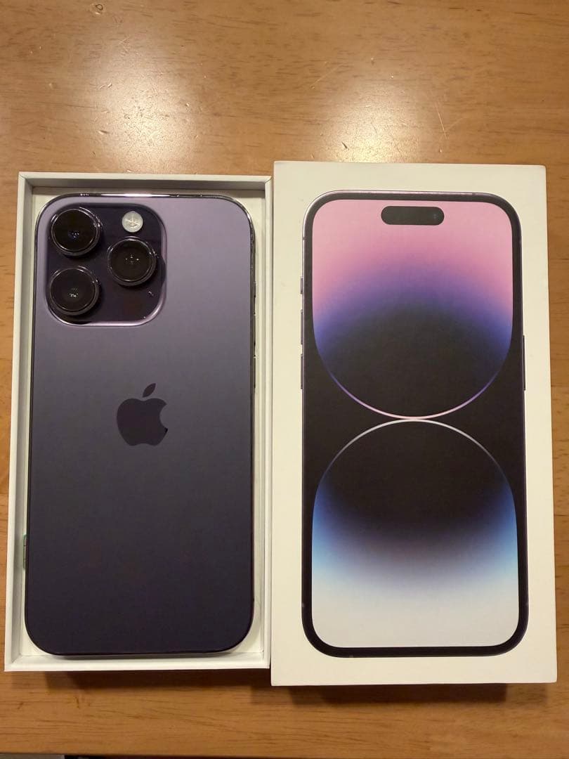 最終値下げ‼️Apple iPhone 14 Pro ディープパープル 本体