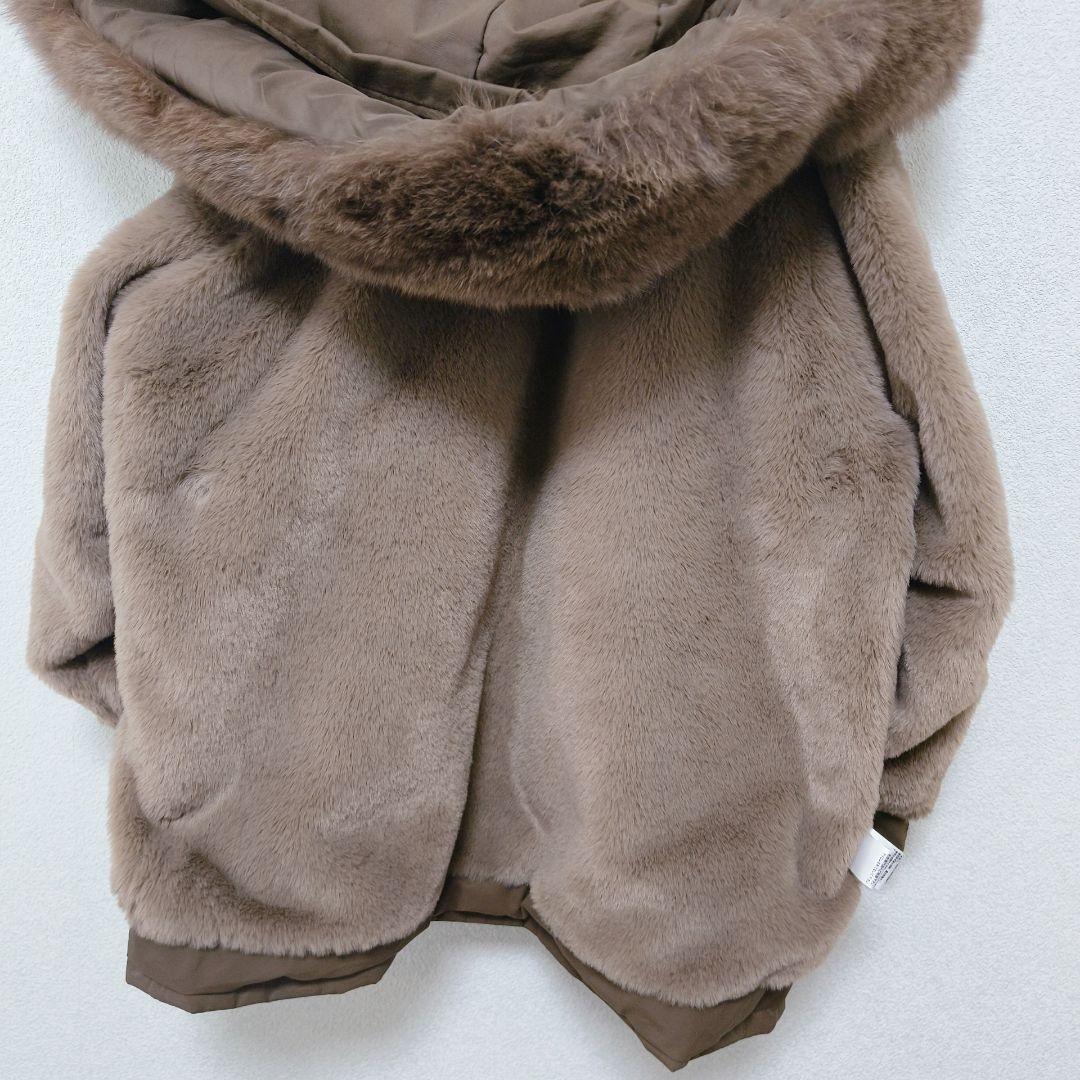 【美品】 ポリーヌ・ブロー　ラクーンファー付き モッズコート フリーサイズ