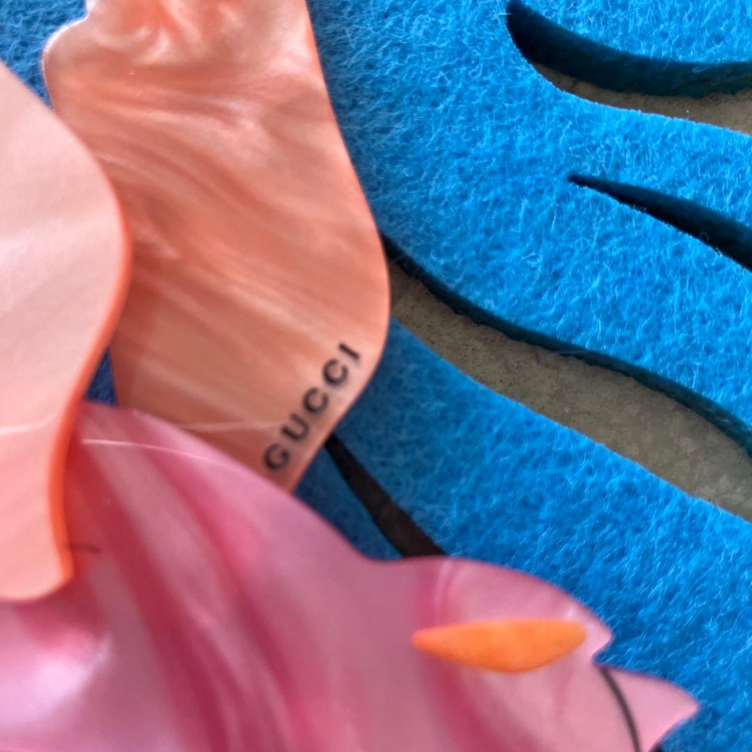 グッチ　ブローチ　フライングピッグ