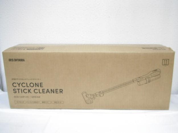 アイリスオーヤマ 充電式 サイクロンスティッククリーナー SCD-123P-HC
