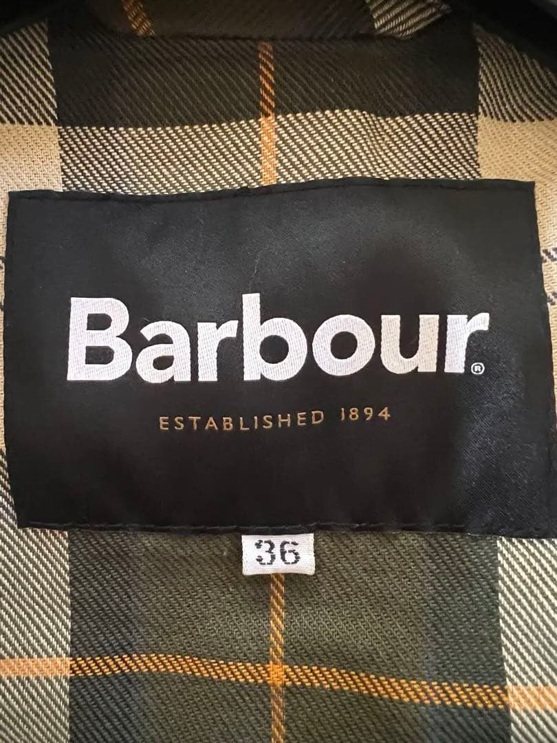 【BARBOUR 】TRANSPORT サイズ36 オリーブ
