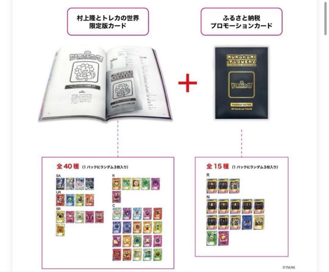村上隆 ふるさと納税 カイカイキキ プロモーションカード トレカの世界　3セット