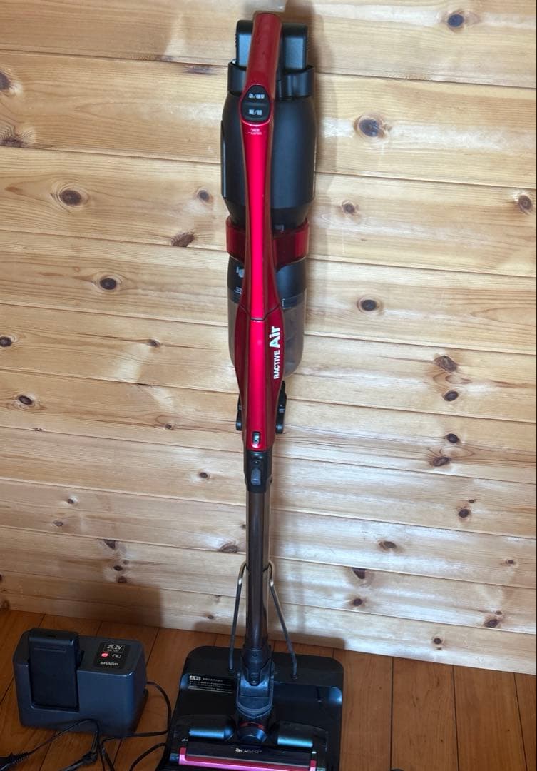 SHARP EC-SR3SX スティッククリーナー レッド