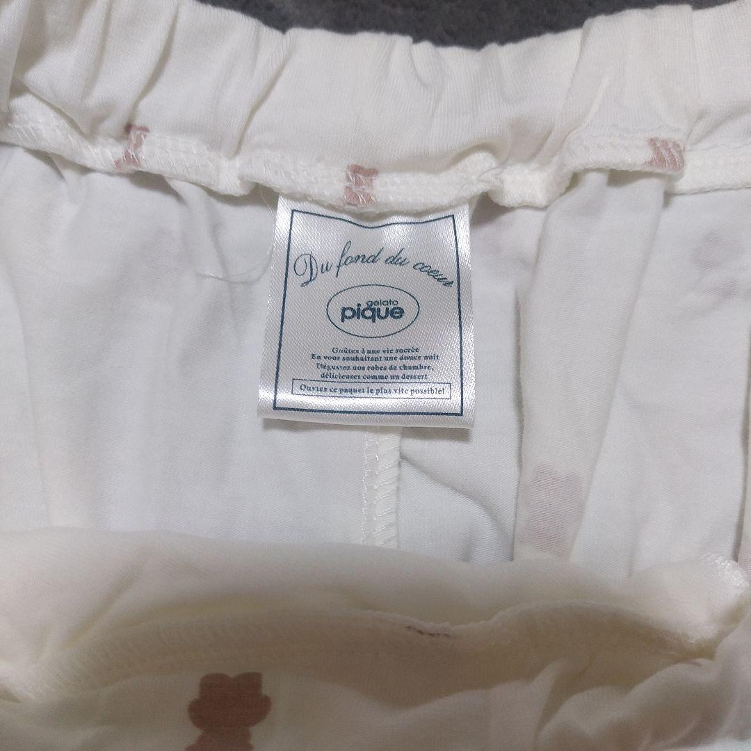 ジェラートピケ ベアモチーフシャツ＆ショートパンツセットアップ