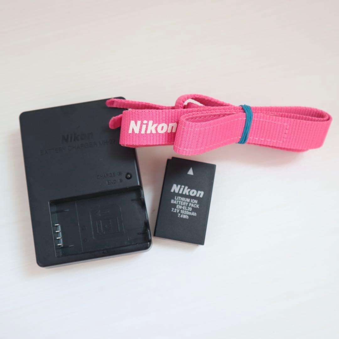 ☃️本日まで!〘希少〙Nikon 1 J1 ミラーレス一眼カメラ ピンク