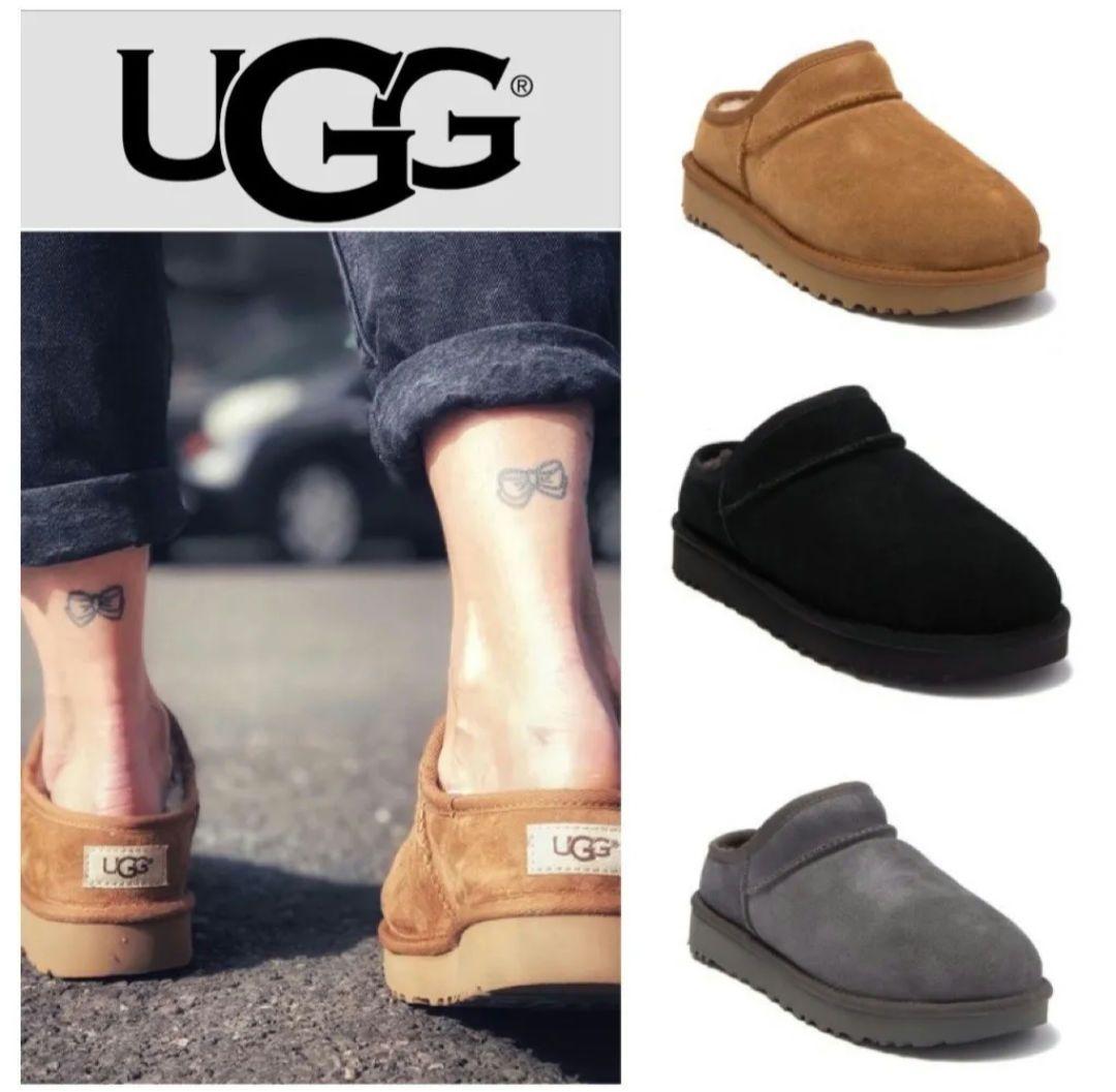 UGG CLASSIC SLIPPER サイズ38 ブラック