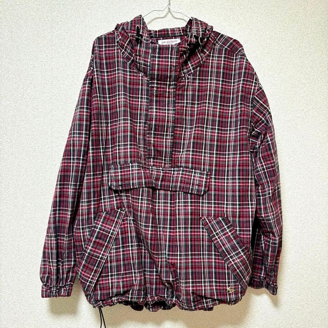YARDSALE ヤードセール チェックシャツフーディ アノラックパーカー