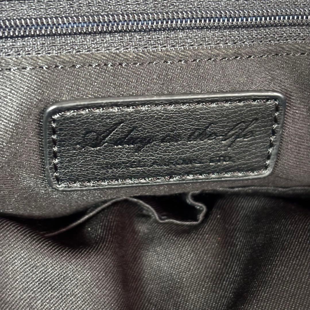 ✨美品✨ユナイテッドアローズ トートバッグ シボ 本革 黒 A4可 大容量 通勤