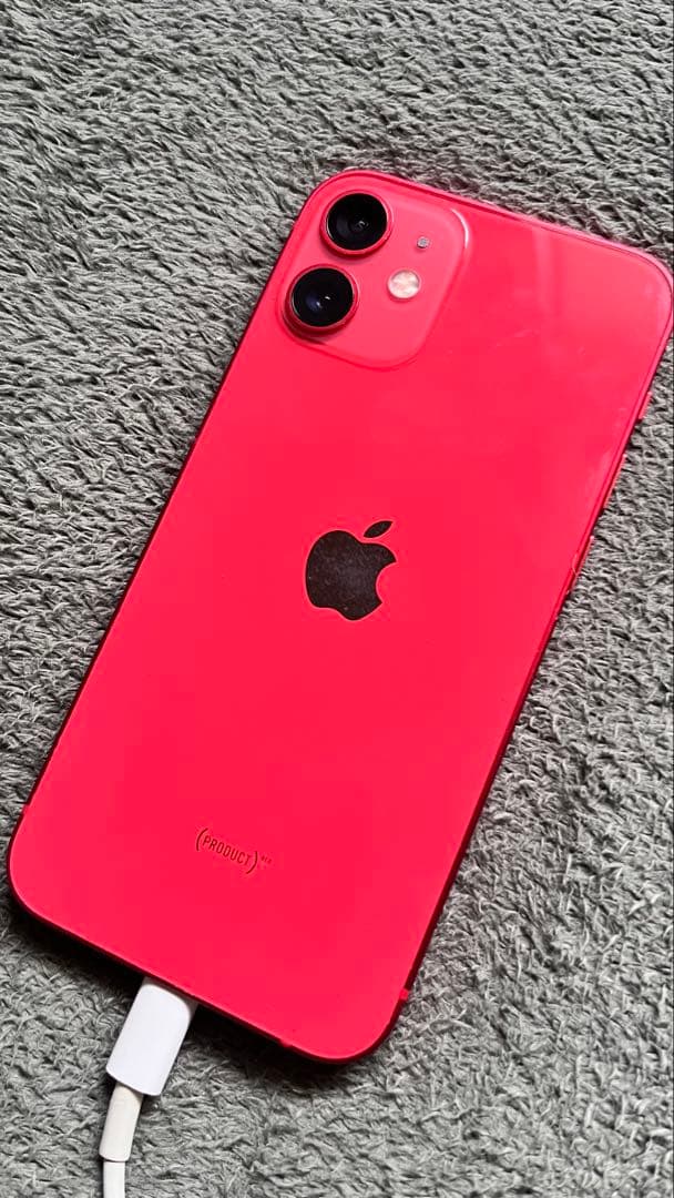 【値下】Apple iPhone 12mini PRODUCTREDSIMフリー
