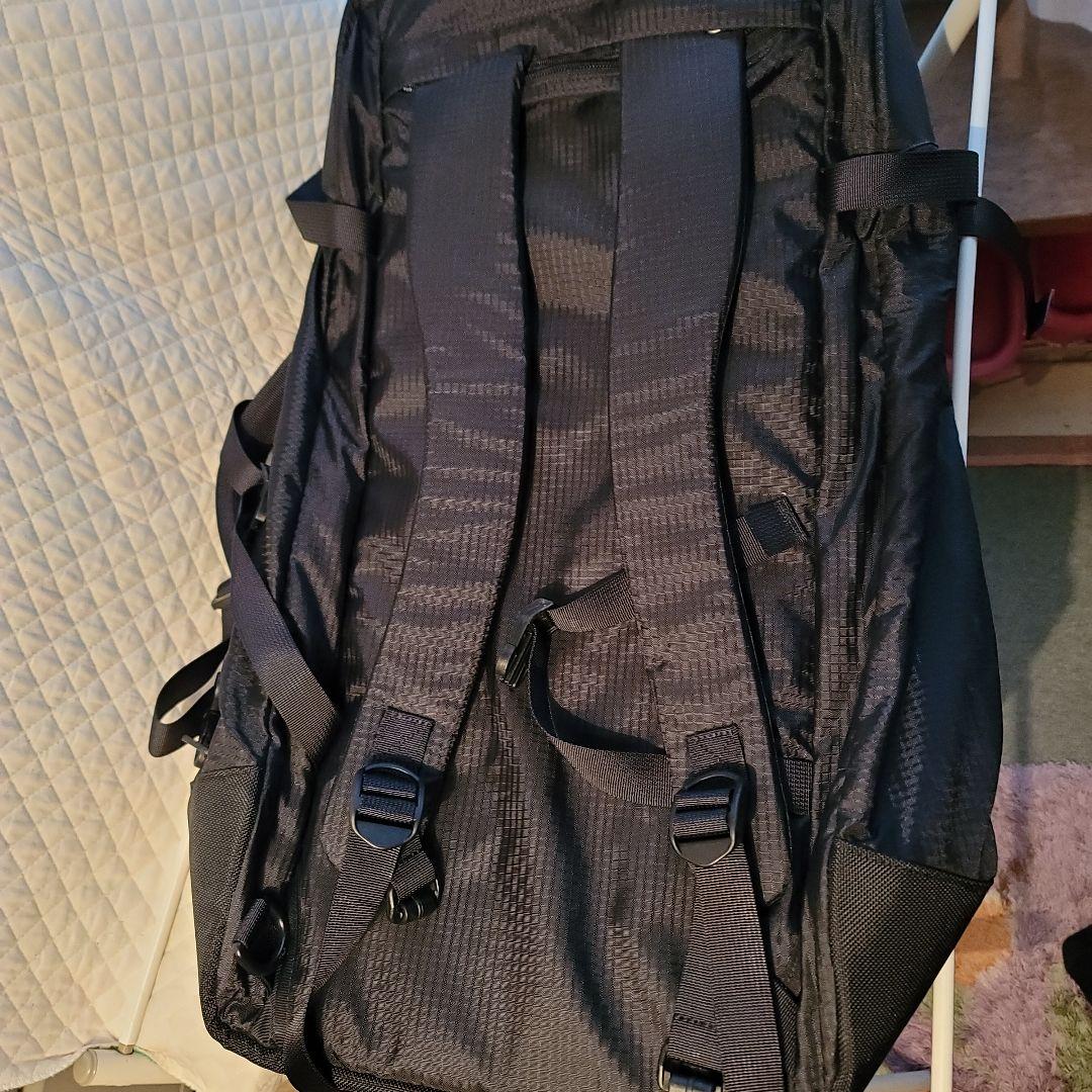 mont-bell 3WAY 旅行用バックパック 黒　大容量　ユーズド品