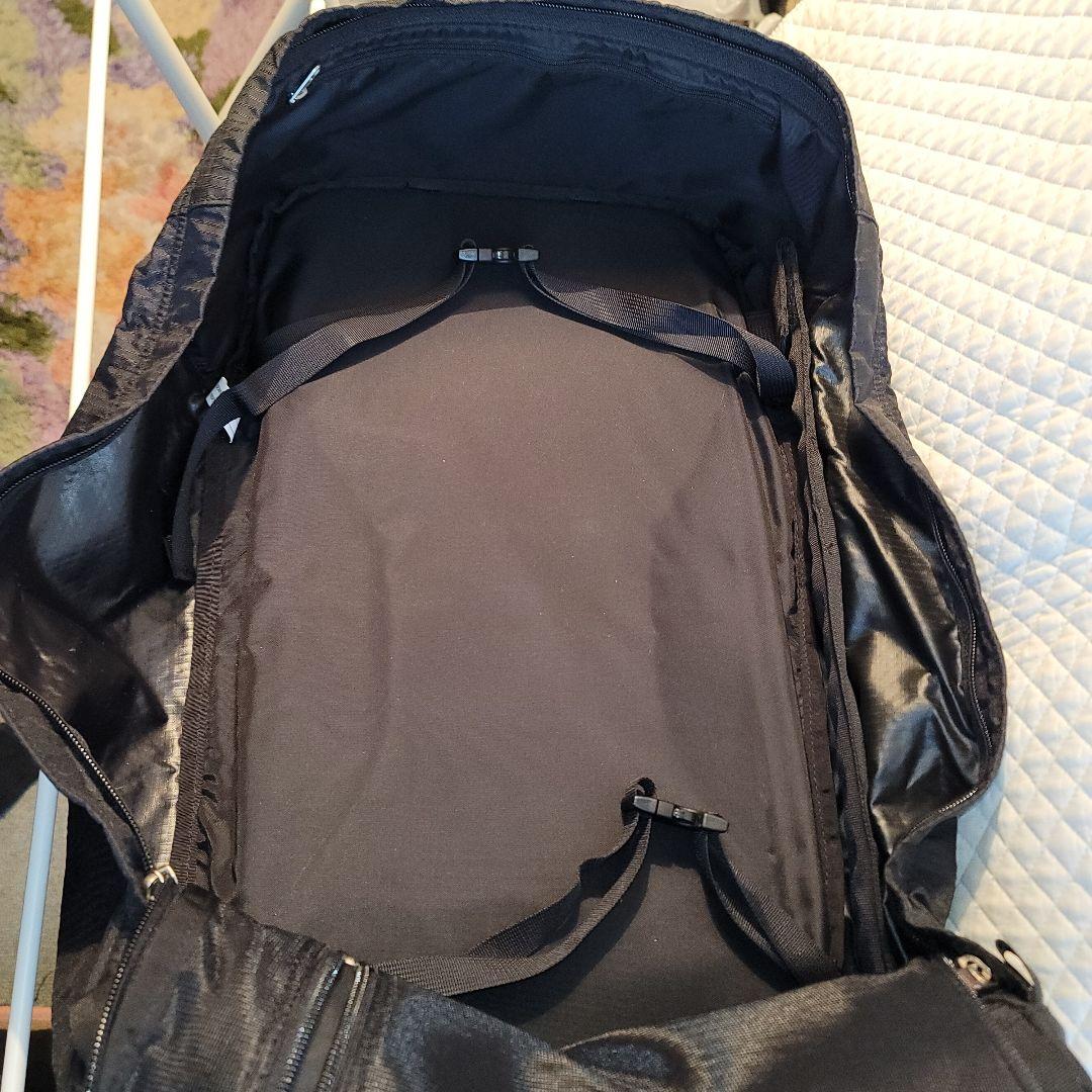 mont-bell 3WAY 旅行用バックパック 黒　大容量　ユーズド品