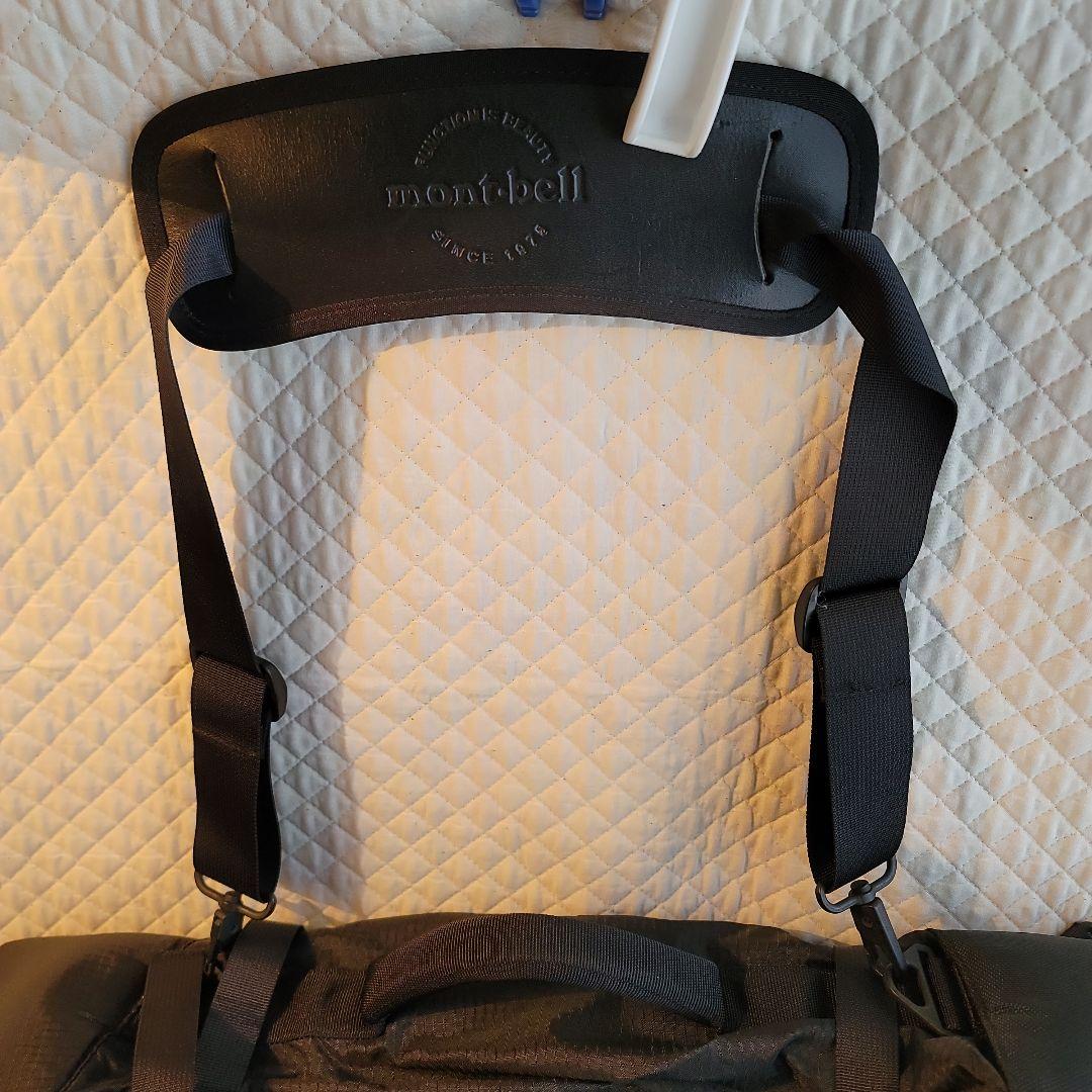 mont-bell 3WAY 旅行用バックパック 黒　大容量　ユーズド品
