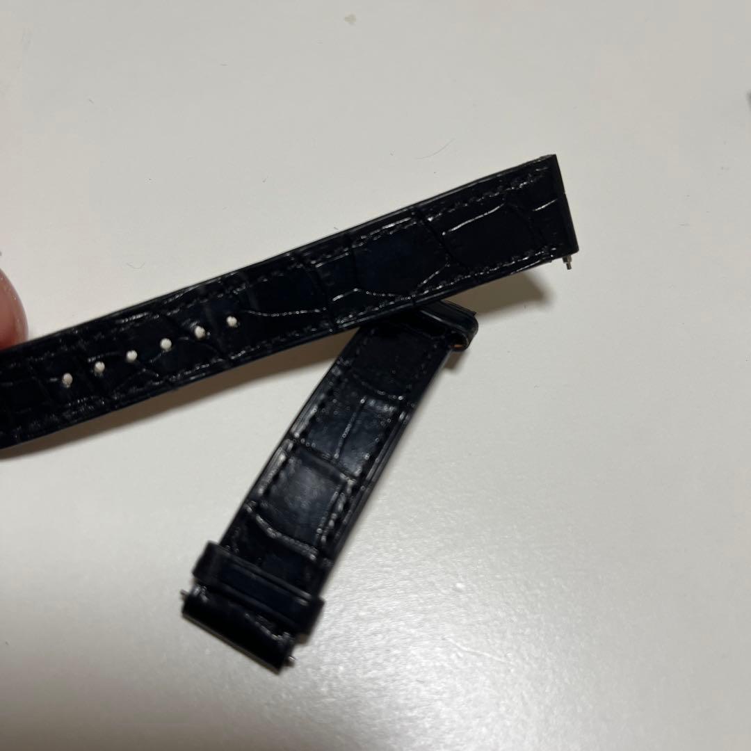 未使用　HERMES 時計　H ウォッチ　ベルト　ブラック