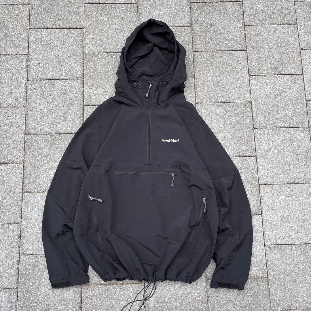 00s mont-bell アノラックパーカー　テック　archive Y2K