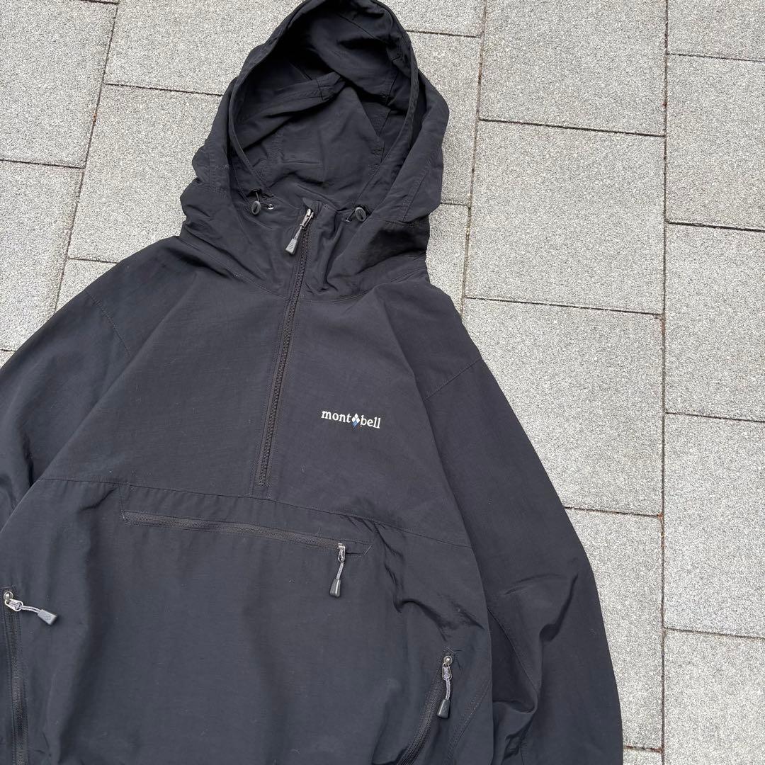 00s mont-bell アノラックパーカー　テック　archive Y2K