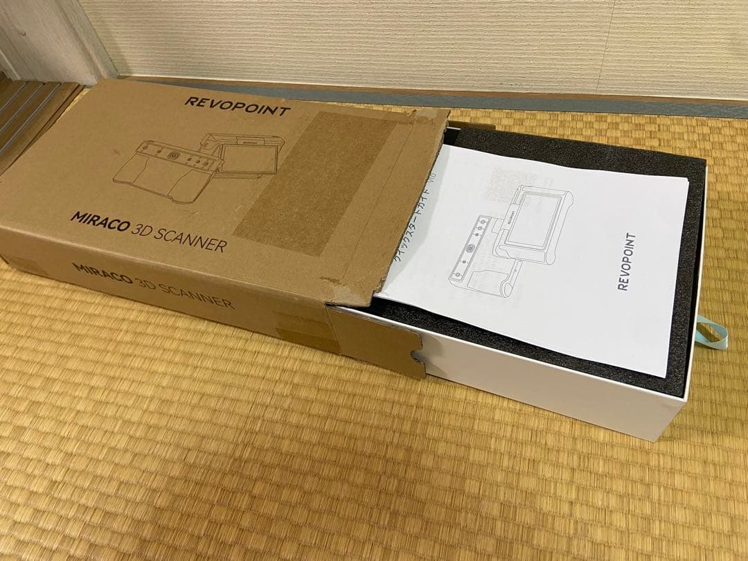 Revopoint製3Dスキャナー「MIRACO」16GB RAM モデル