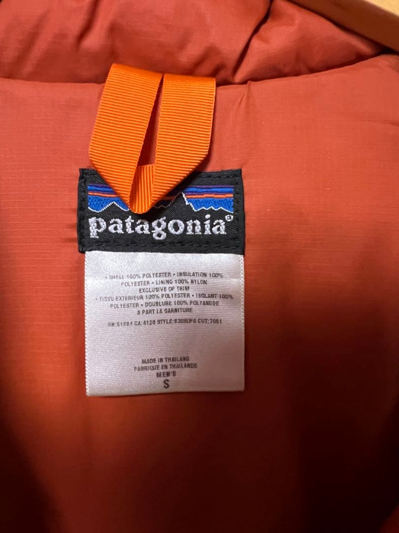 patagonia パフジャケット　Sサイズ