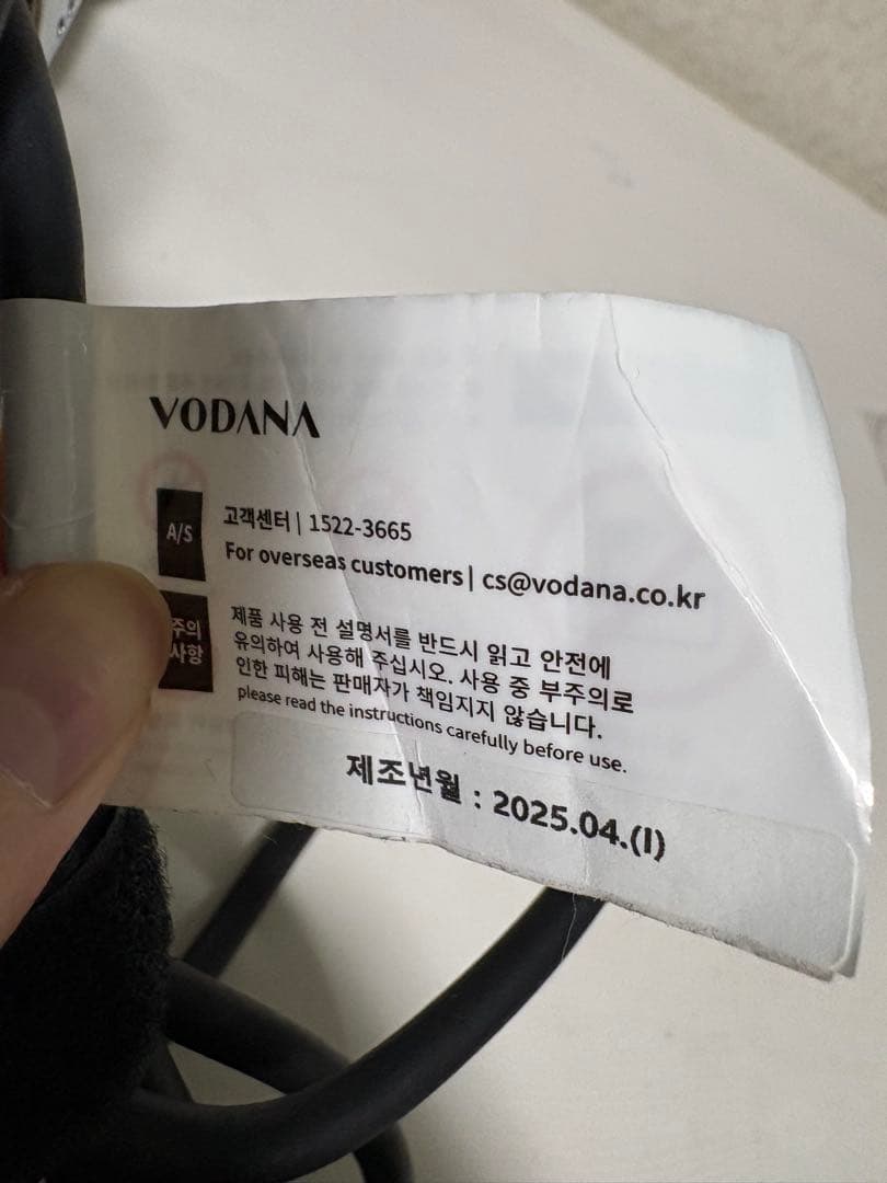 VODANA カールヘアアイロン ピンク 40mm