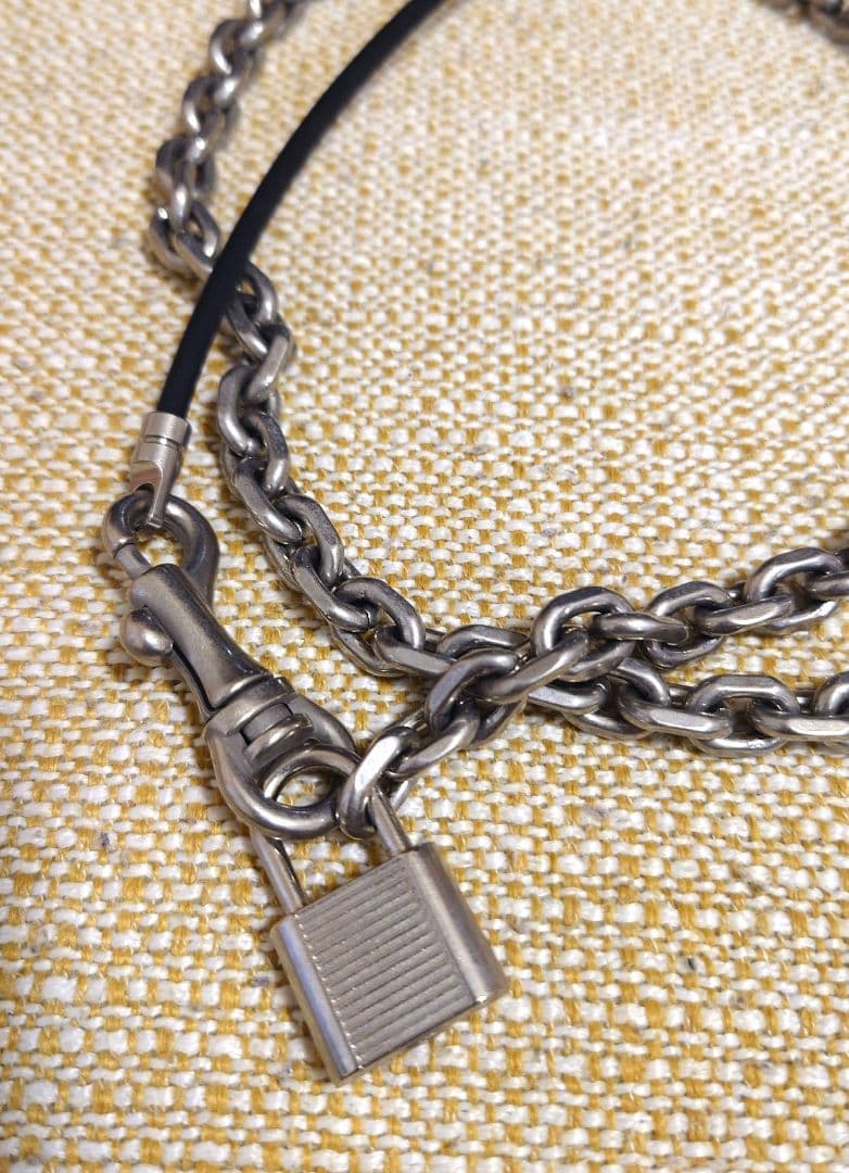 アクセサリー doublet 24AW MAGNETIC CHAIN NECKLACE