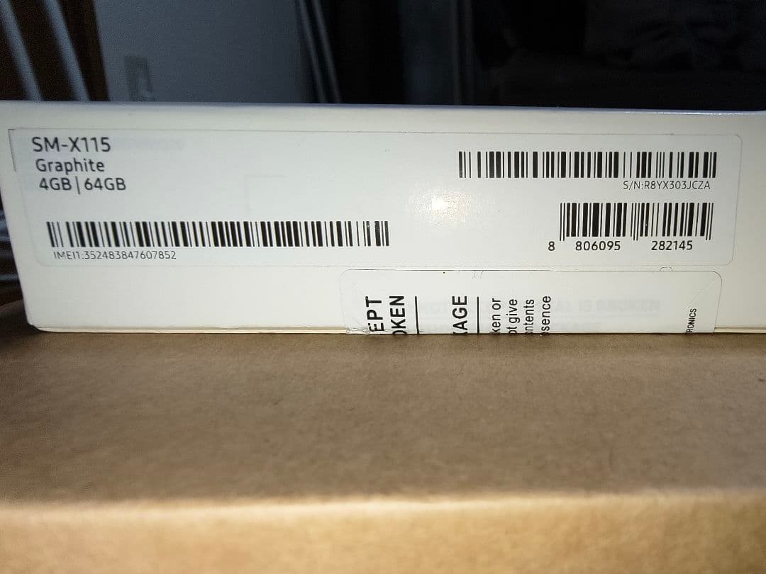 【中古】Samsung Galaxy Tab A9 SM-X115 SIMフリー