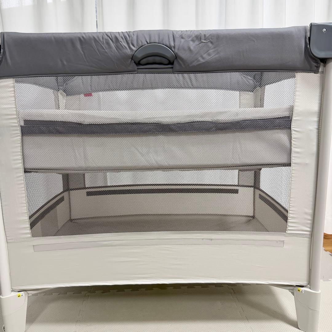 美品 Aprica ココネルエアーAB グレーベアー