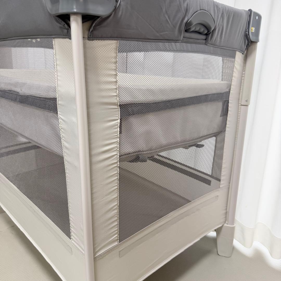 美品 Aprica ココネルエアーAB グレーベアー