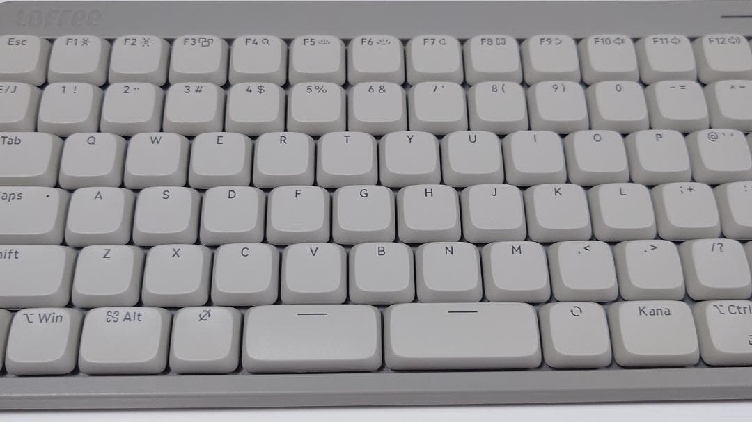 【究極ロープロカスタム】LOFREE FLOW LITE JIS・グレー