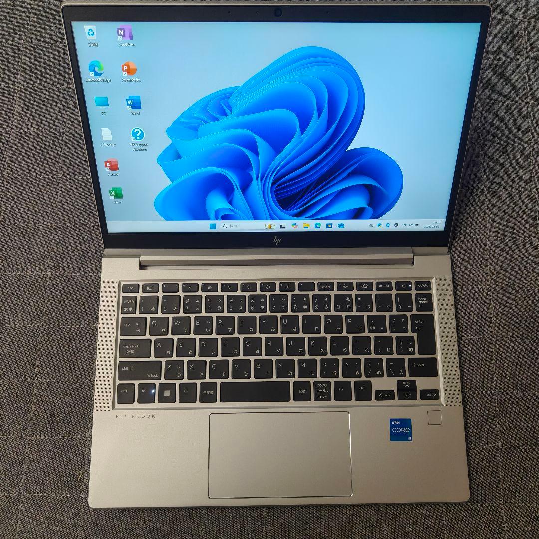2025年3月 HP 超美品 驚速 13世代 i5 32GB 新品512GB