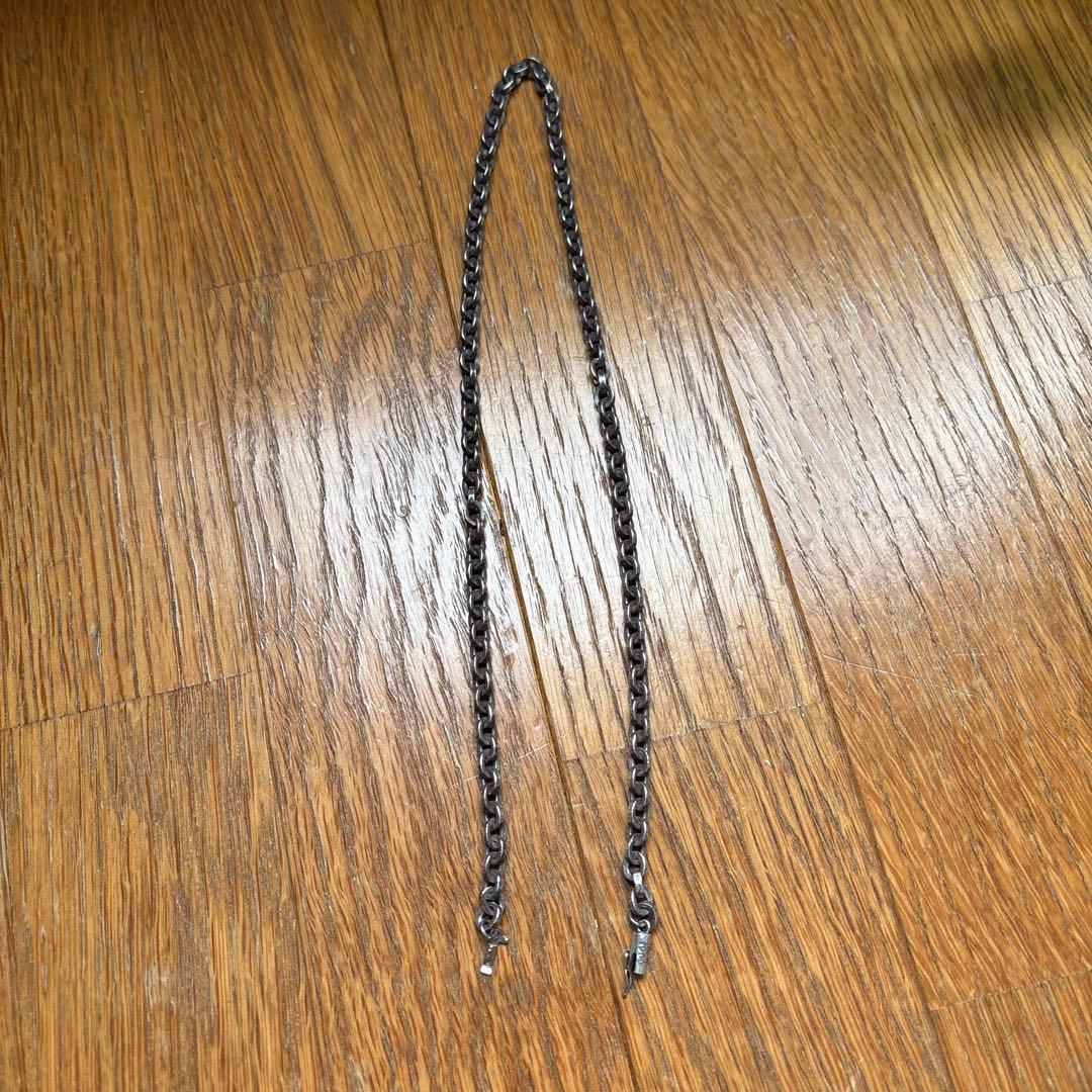 クロムハーツペーパーチェーンネックレス18インチ