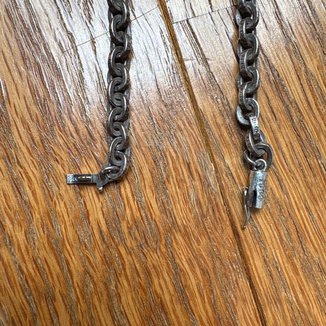 クロムハーツペーパーチェーンネックレス18インチ