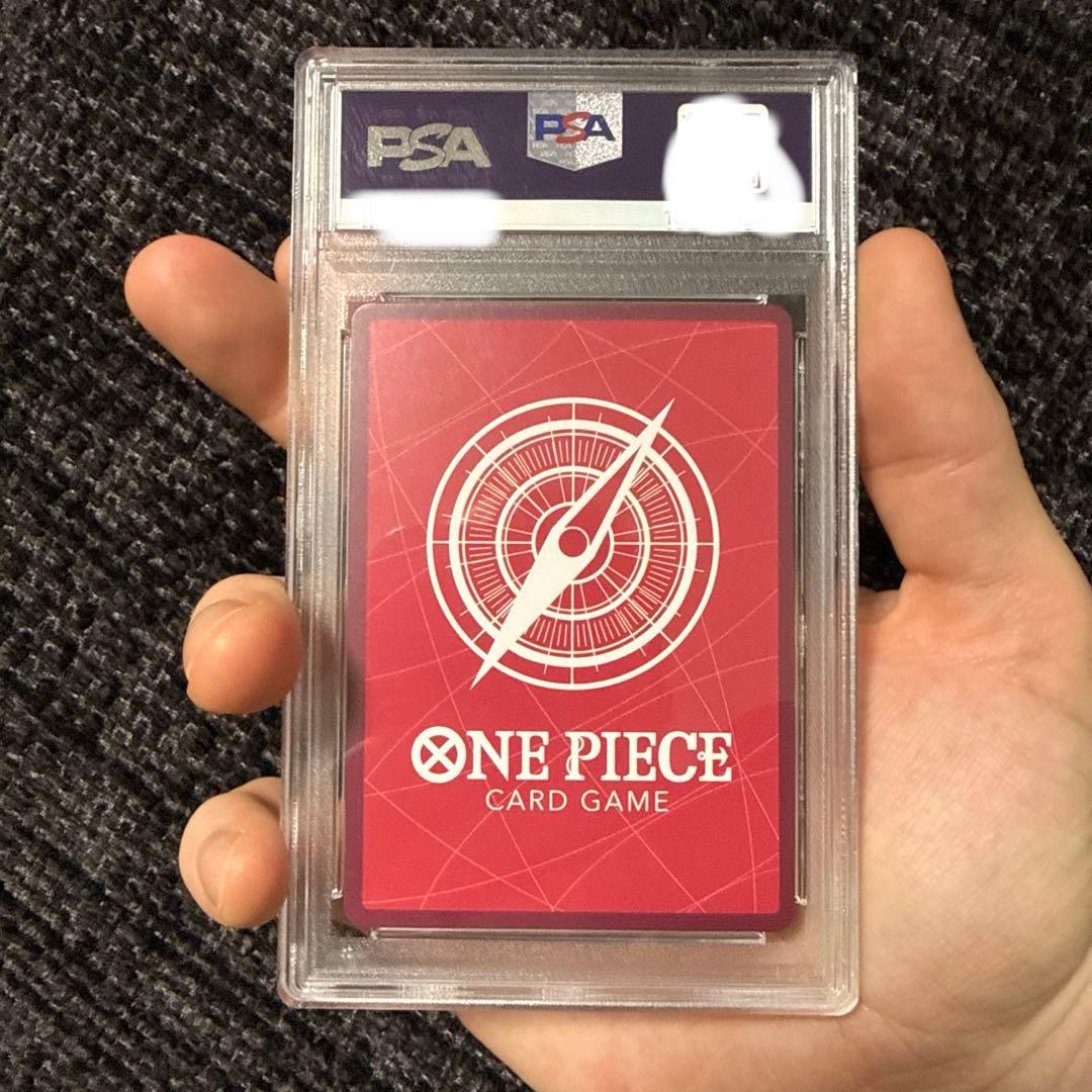 ワンピースカード PSAマガジン ルフィ PSA10 英語版