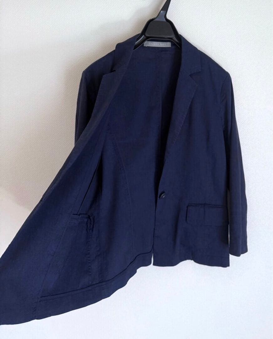 美品　theory luxe スーツ　セットアップ　ネイビー36