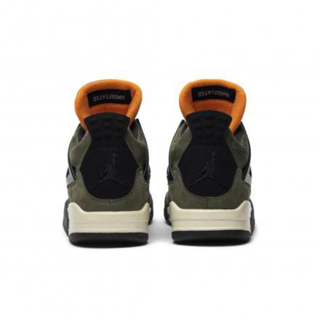 シューズ(男性用) UNDEFEATED Nike Air Jordan 4 Retro AJ4