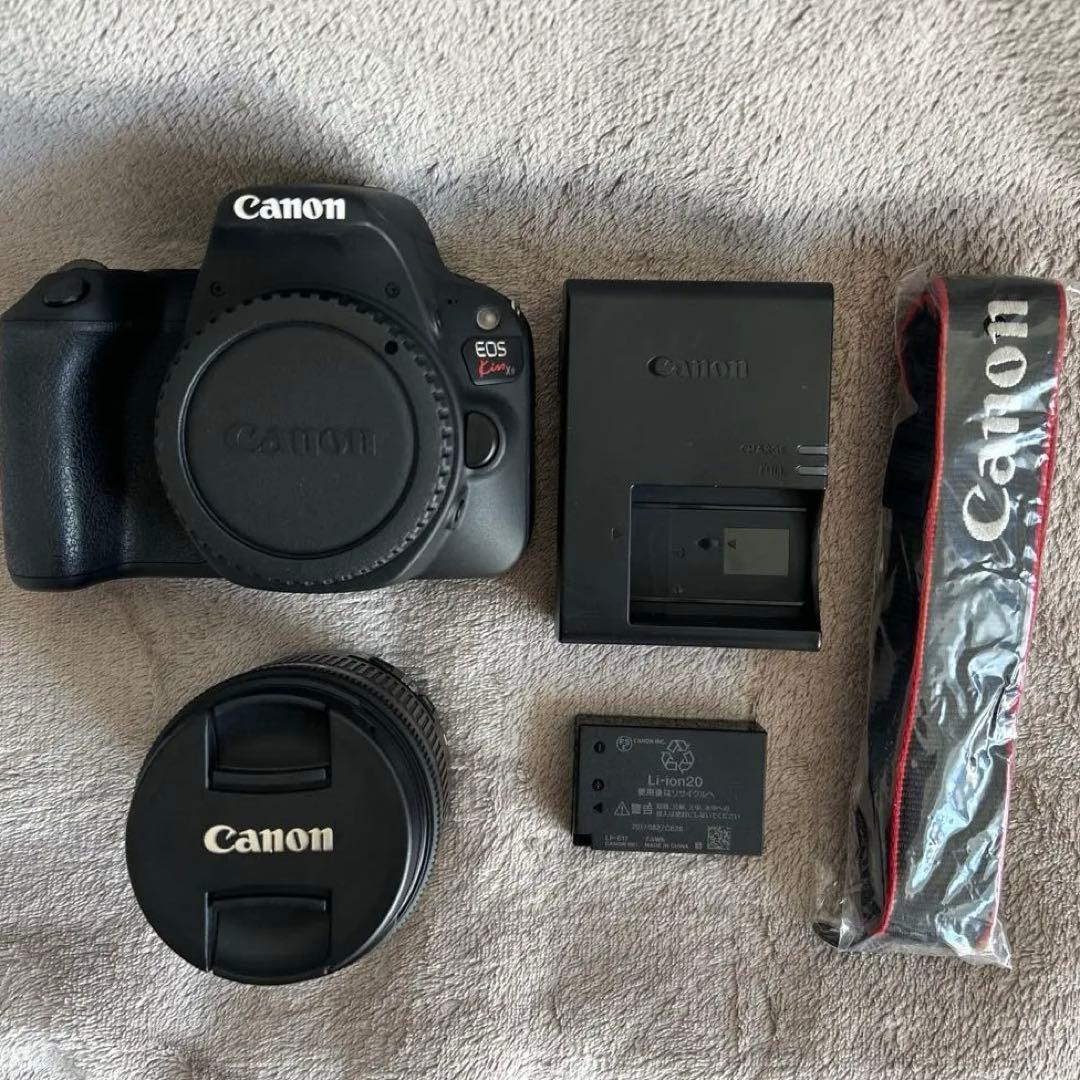 Canon EOS Kiss X9 ブラック　デジタル一眼レフ