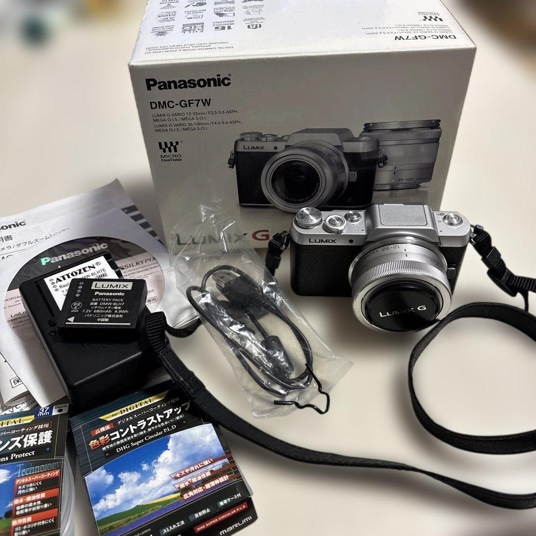 Panasonic DMC-GF7W ミラーレス一眼カメラ
