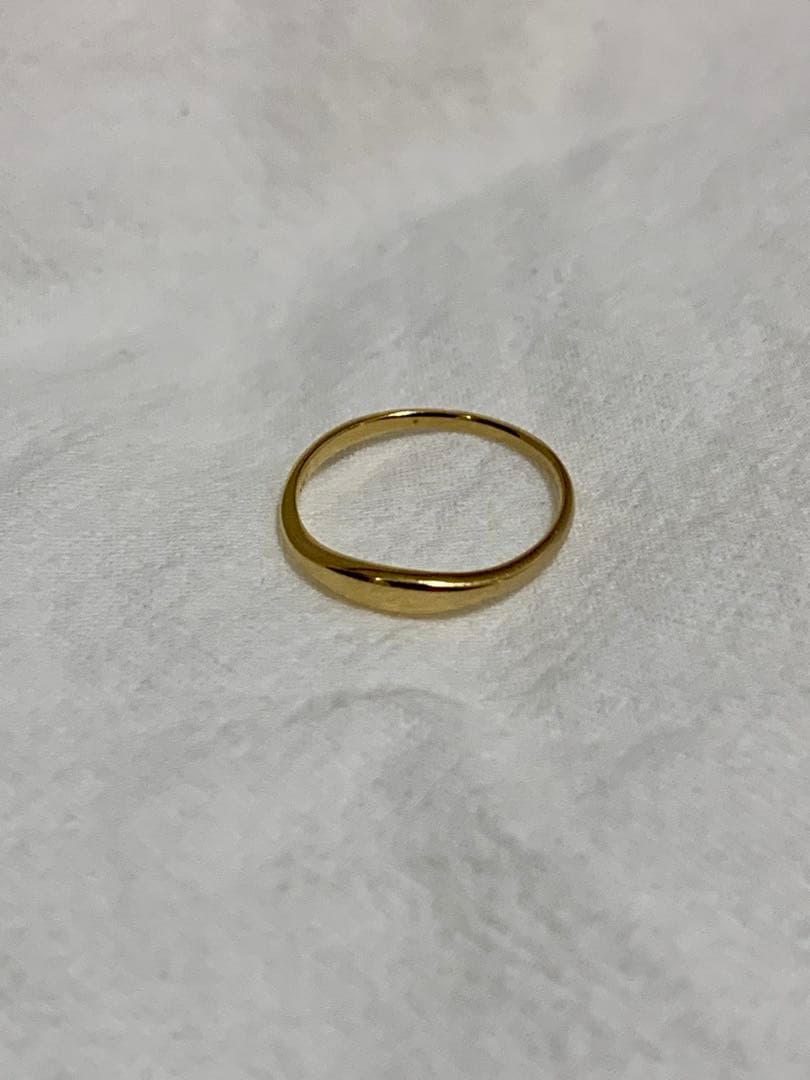 【LORO】line ring K18