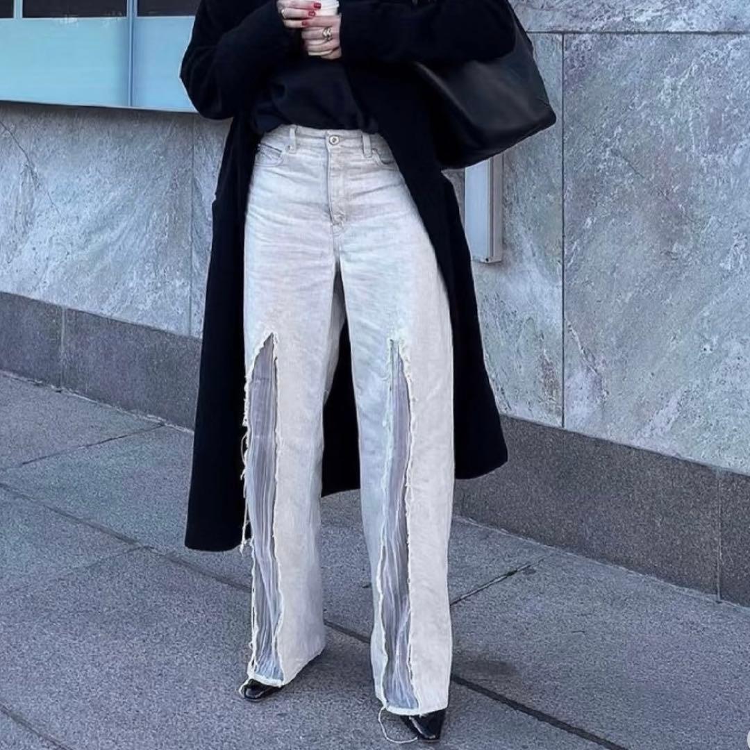 our legacy 切り替え　デニムパンツ