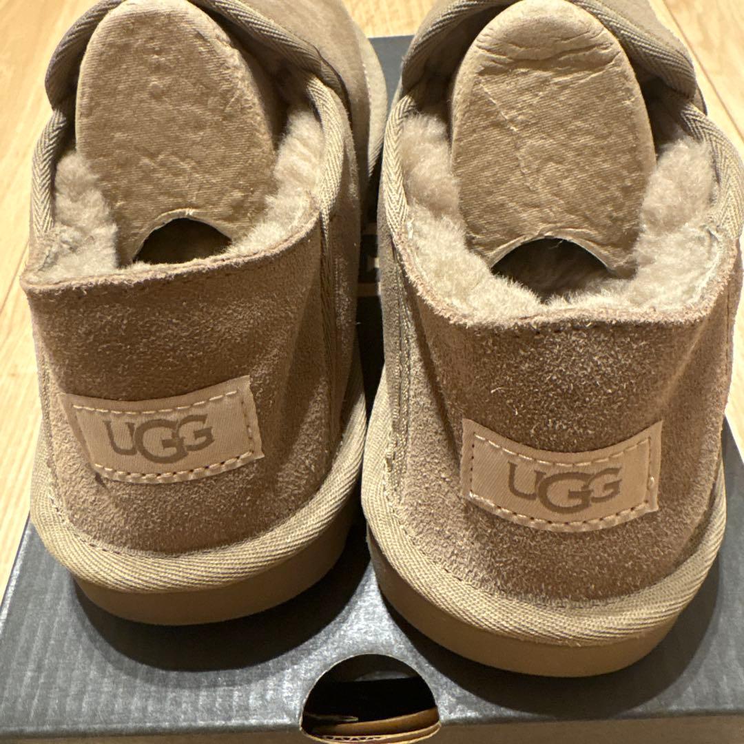 UGG ベージュ スリッポン ムートンブーツ