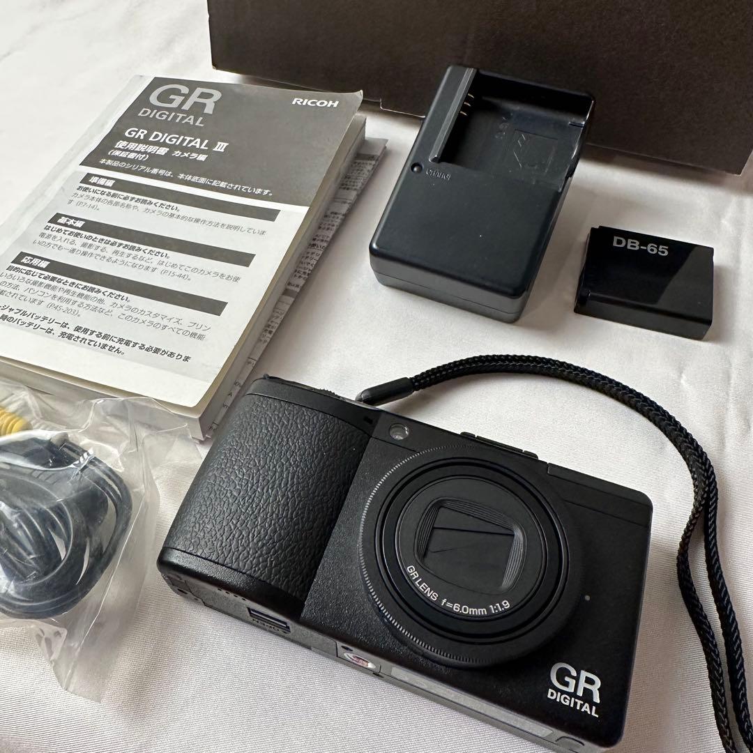 RICHO GR DIGITAL III リコー grスリー デジタル gr3