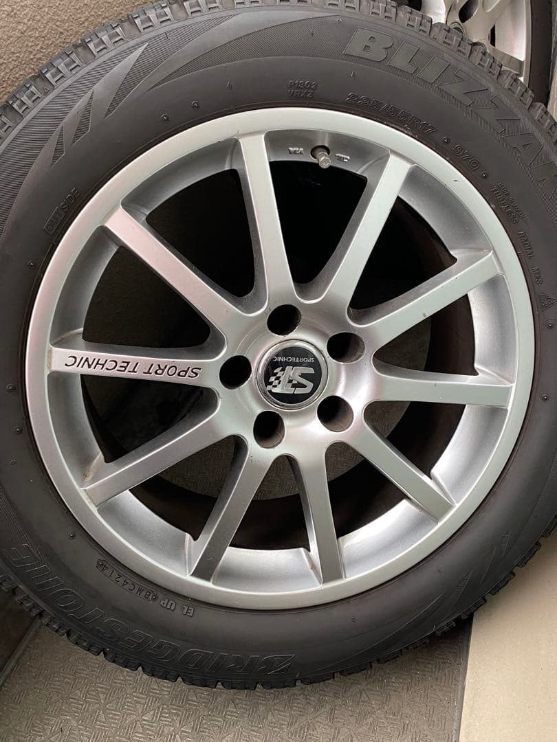 【1/3取下げ予定】アウディ用17インチホイール（+SLタイヤ）4本セット