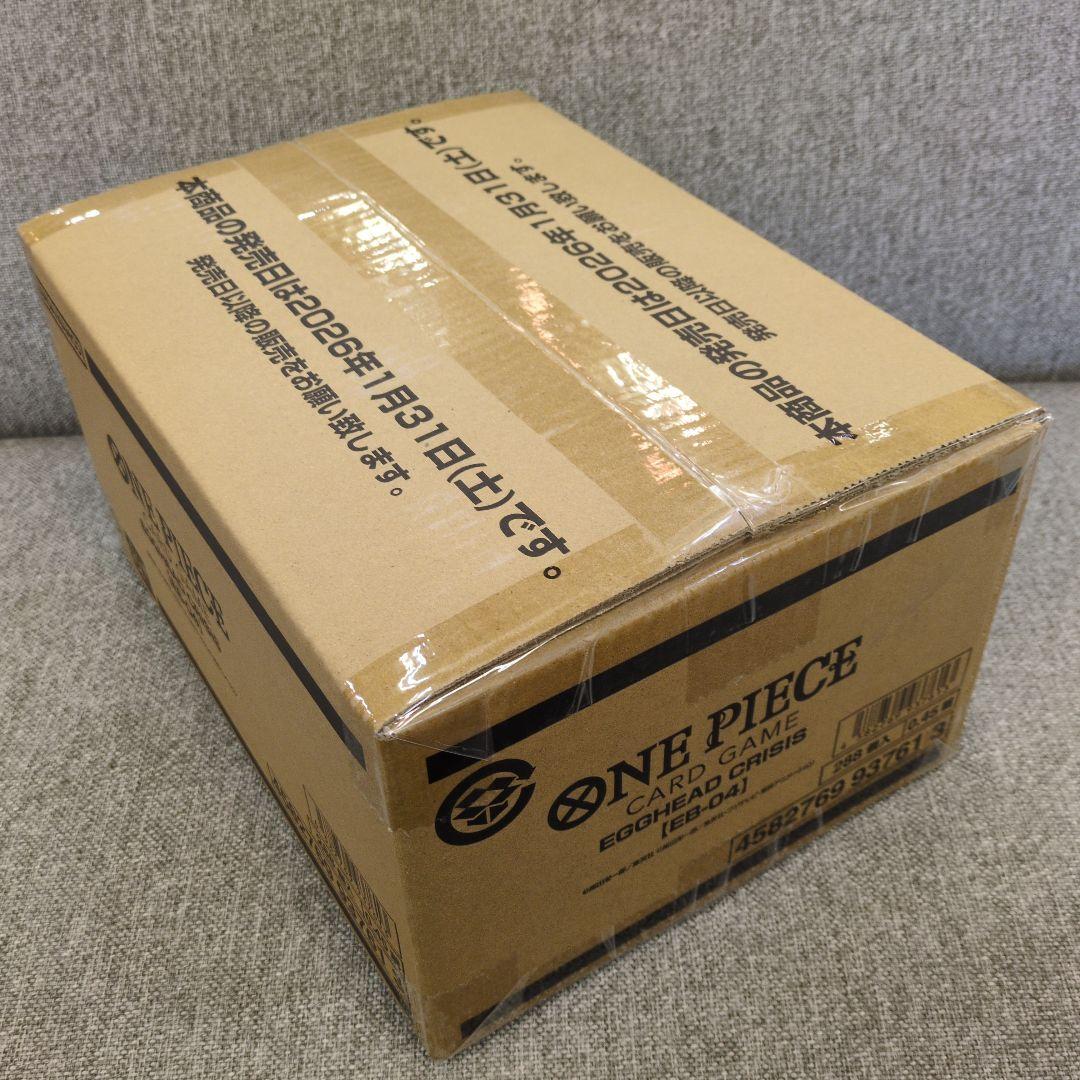 【新品未開封】ワンピース　EGGHEAD CRISIS 1カートン（12BOX）