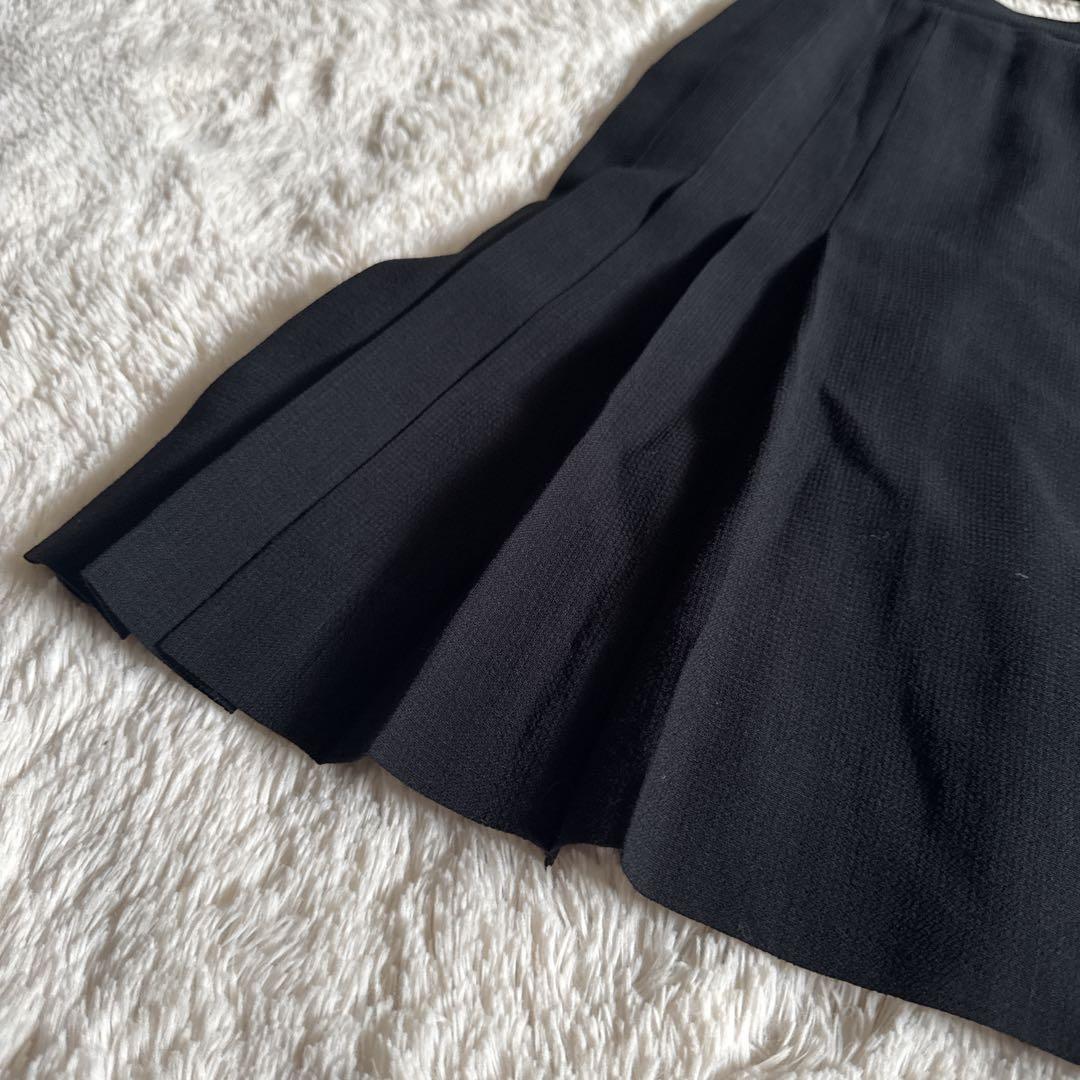 【入手困難】CHANEL ヴィンテージ ココマーク プリーツスカート 36 黒