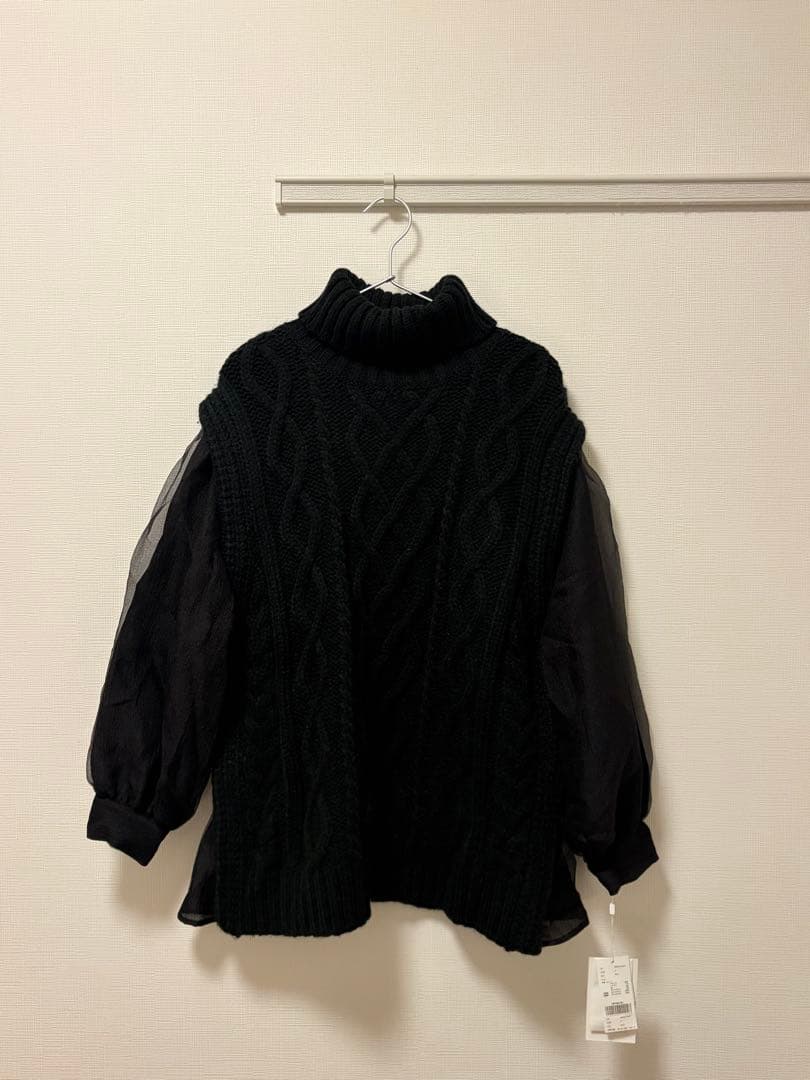 Ameri COTTON CANDY SLEEVE KNIT 新品未使用