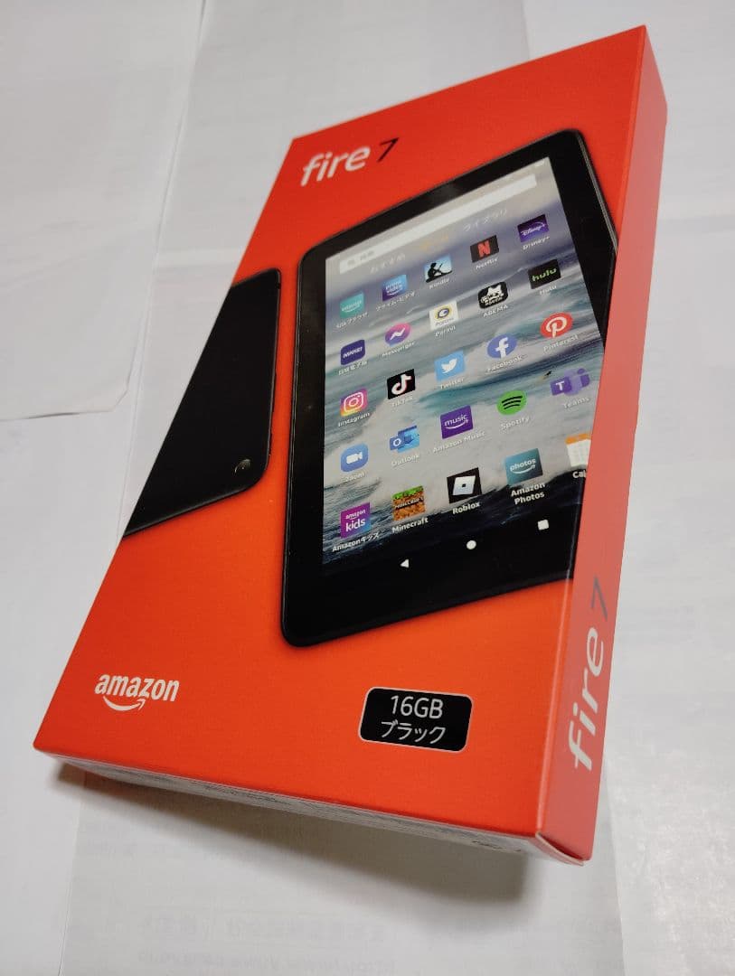 【新品・未開封】Amazon fire7 16GB (第12世代)ブラック