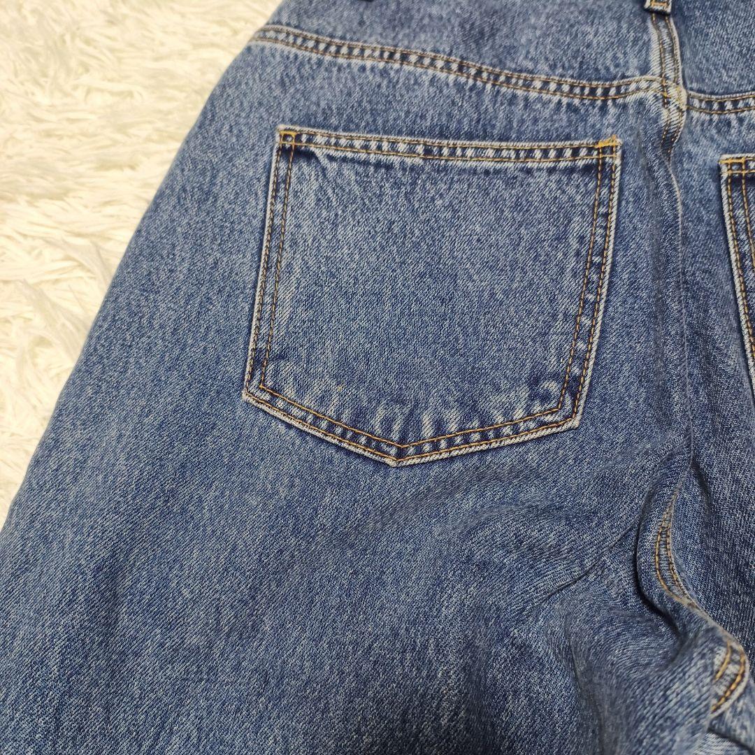 Na.e ナエ　Wide Loose Jeans _Deep Blue