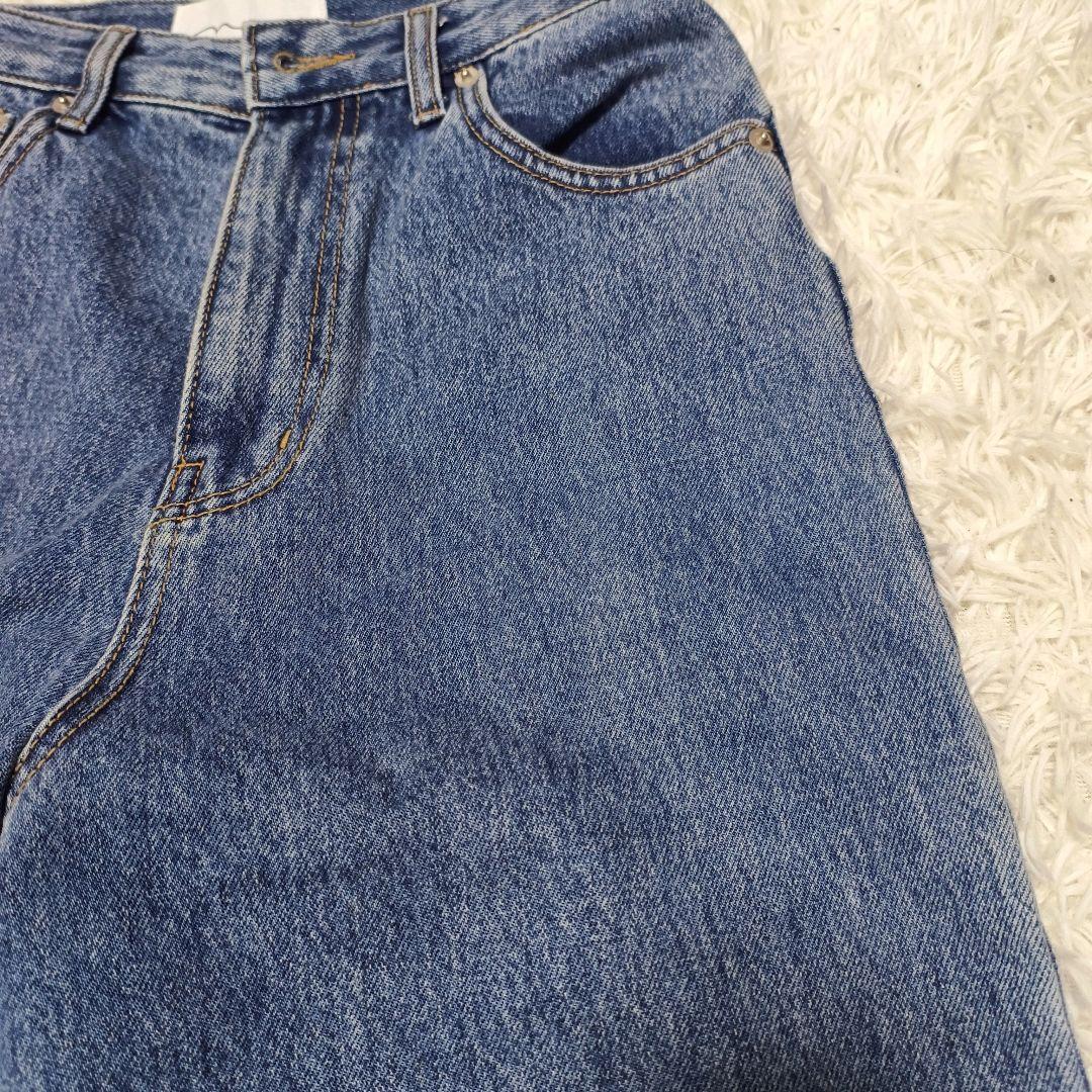 Na.e ナエ　Wide Loose Jeans _Deep Blue