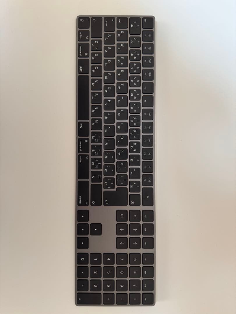 Magic Keyboard（テンキー付き）日本語（JIS） スペースグレイ