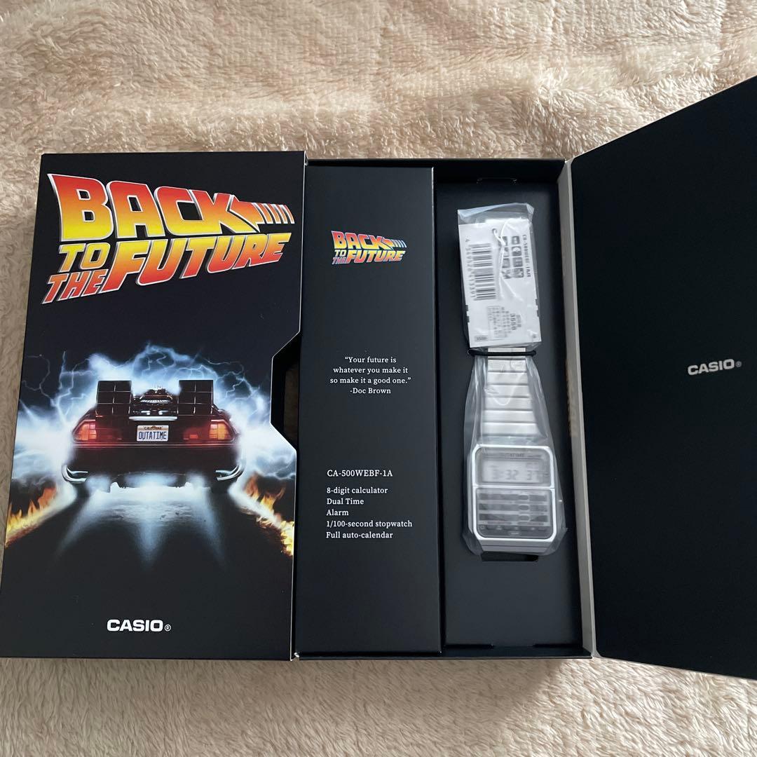 CASIO バックトゥザフューチャー コラボ
