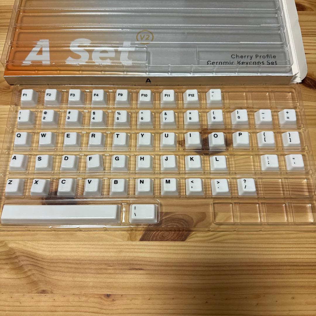 キーボード Cerakey V2 White A set + C set + I set